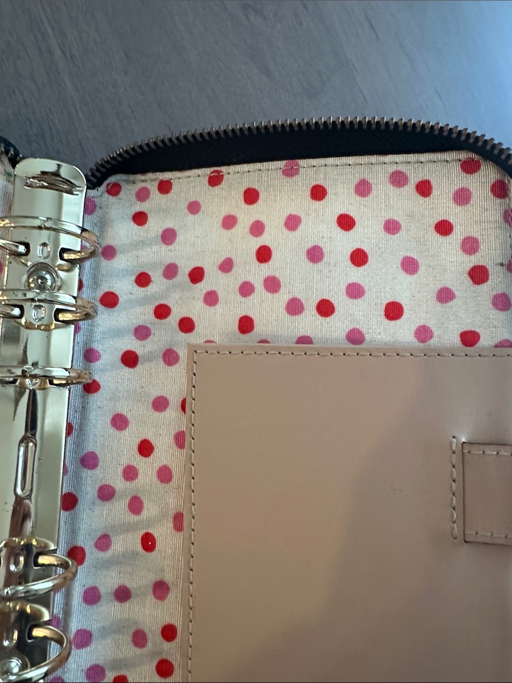 kate spade Black Pebbled Leather Zip Wallet with Gold Logo - Picture 9 of 9